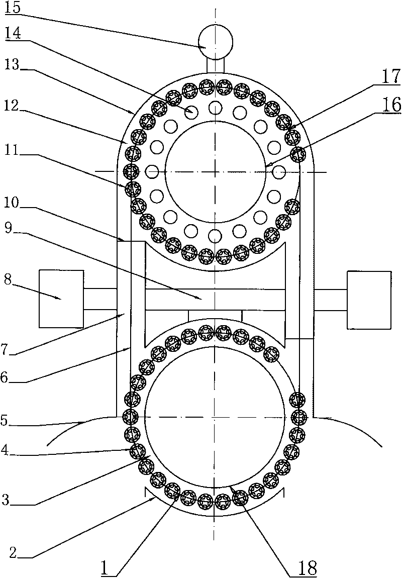 Continuous vacuum coating method and special equipment thereof