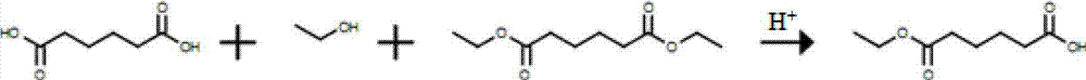 Synthetic method of monomethyl adipate