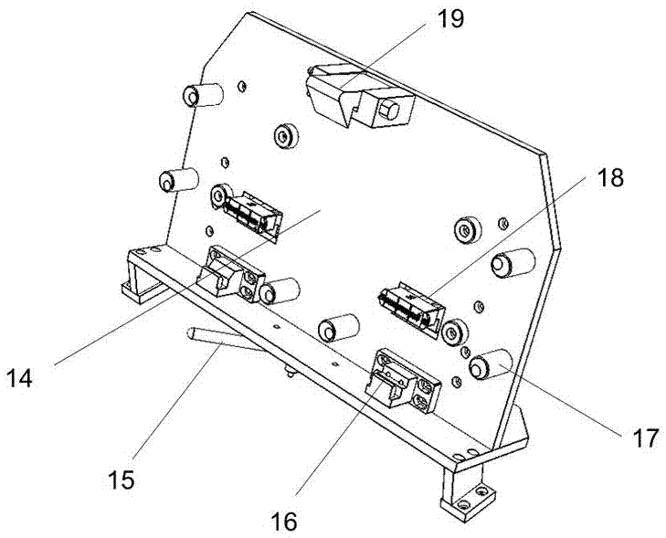 Commercial vehicle combination instrument electrical aging device