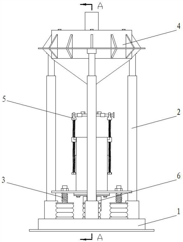 Auxiliary device for filling pipe with sand