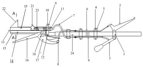 A special tool for removing foreign matters on power transmission line conductors