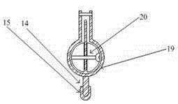 A special tool for removing foreign matters on power transmission line conductors