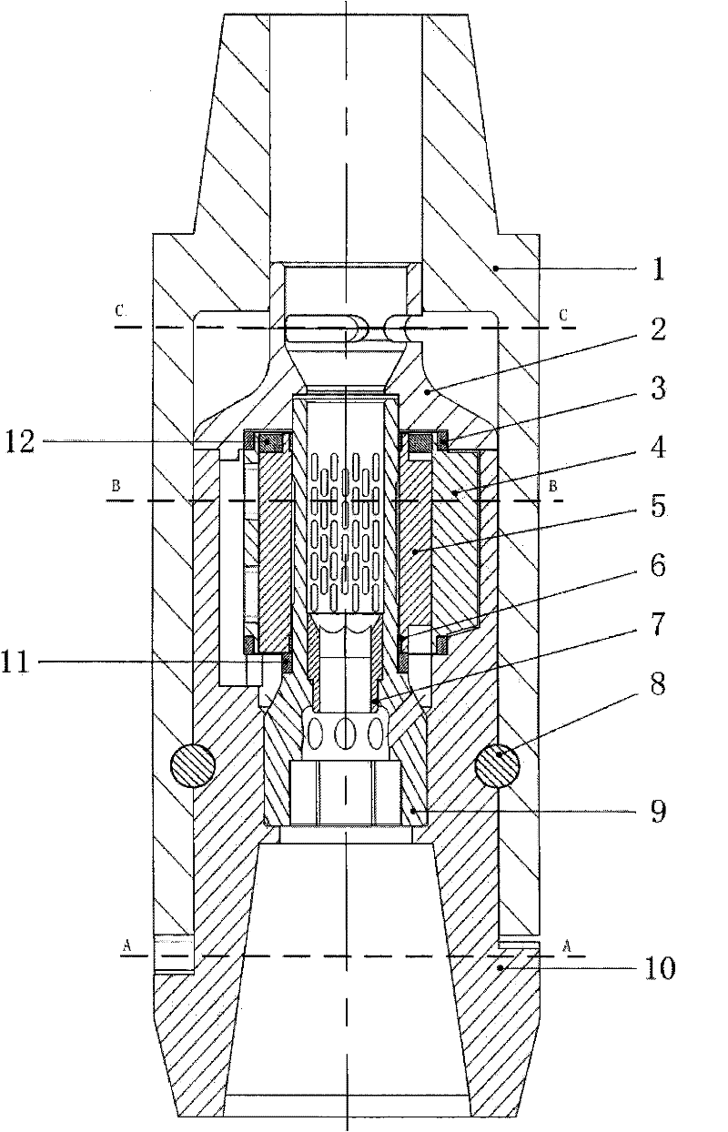 Torsional impact drilling tool