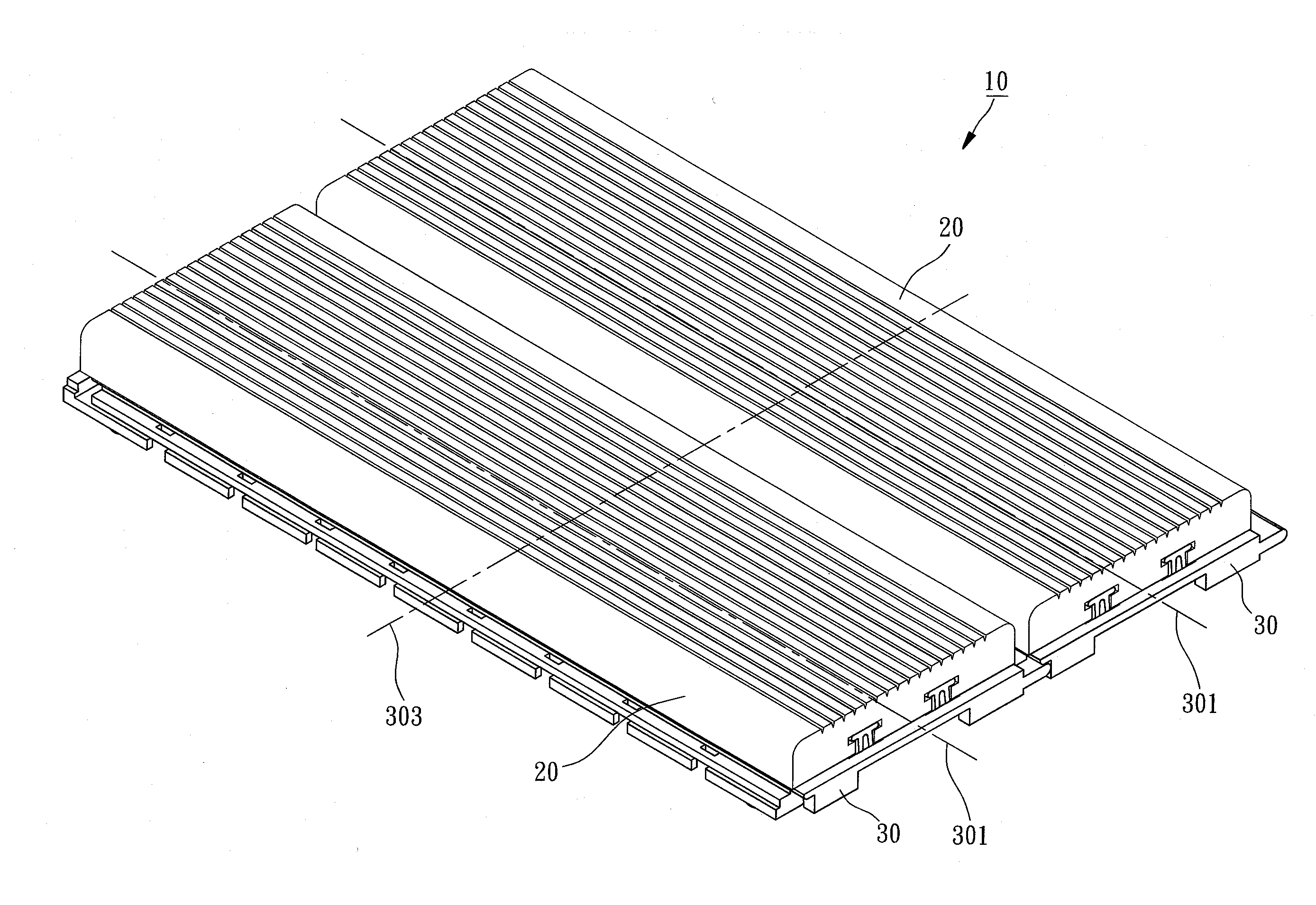 Outdoor combination floor