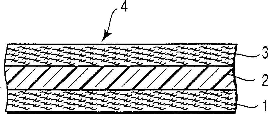 Covering material and moulded foams binded with covering material