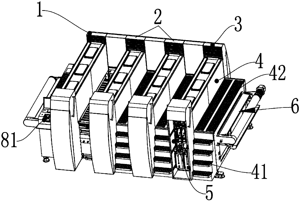 Full-digital anhydrous glazing line