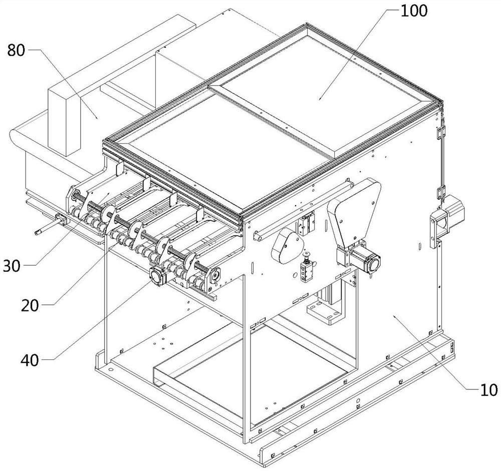 Bag arranging mechanism for bag making system