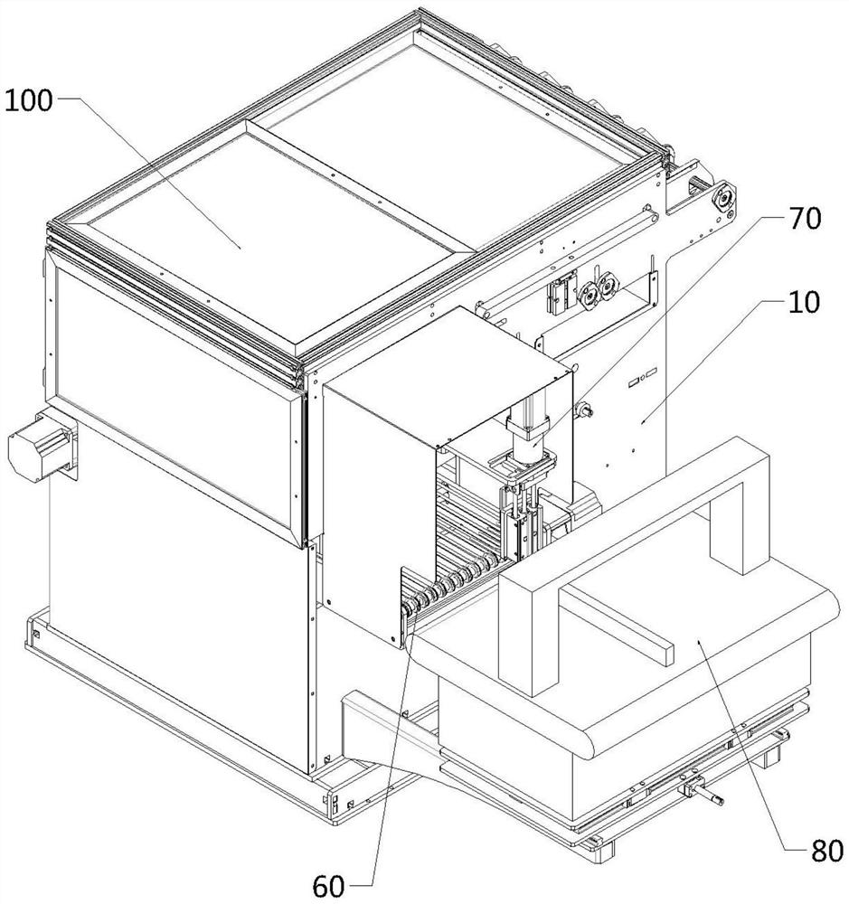 Bag arranging mechanism for bag making system