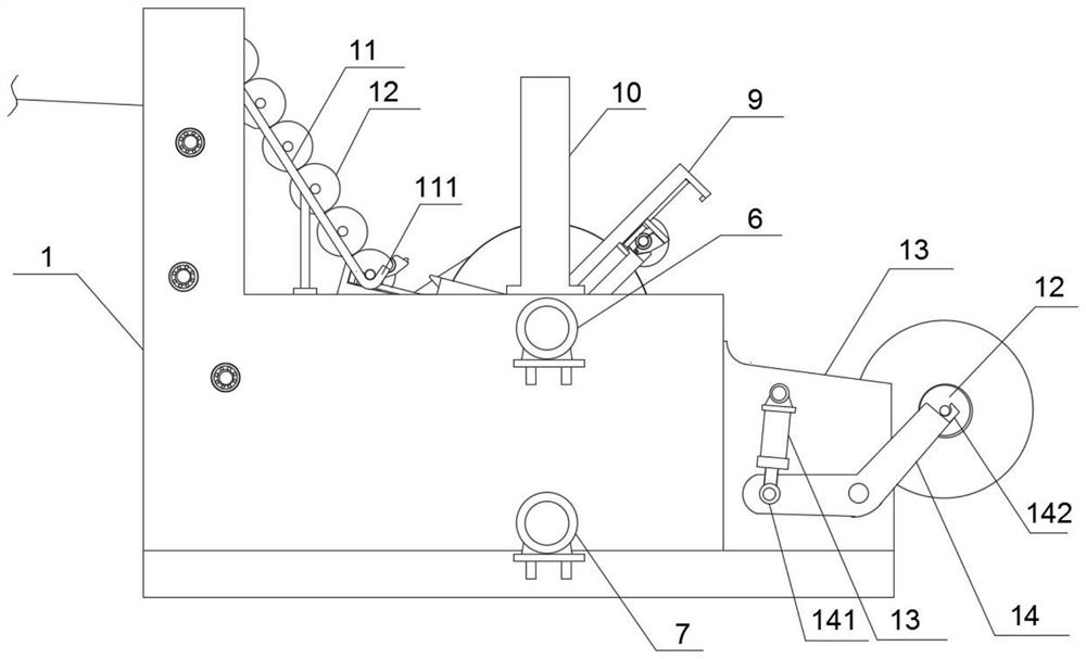 Winding equipment special for melt-blowing production