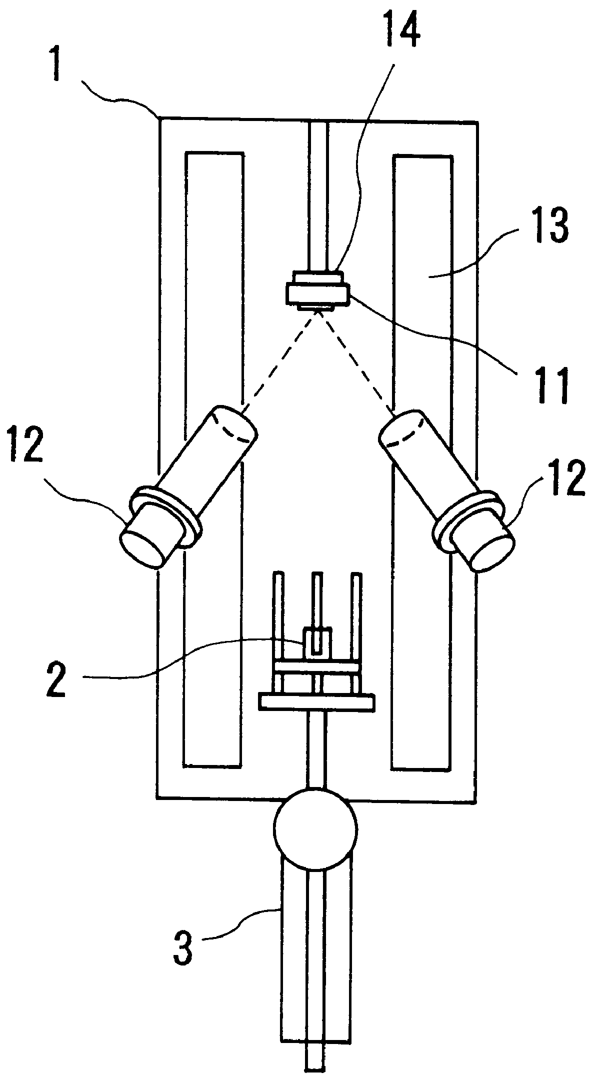 Crystal growth observing apparatus using a scanning tunneling microscope