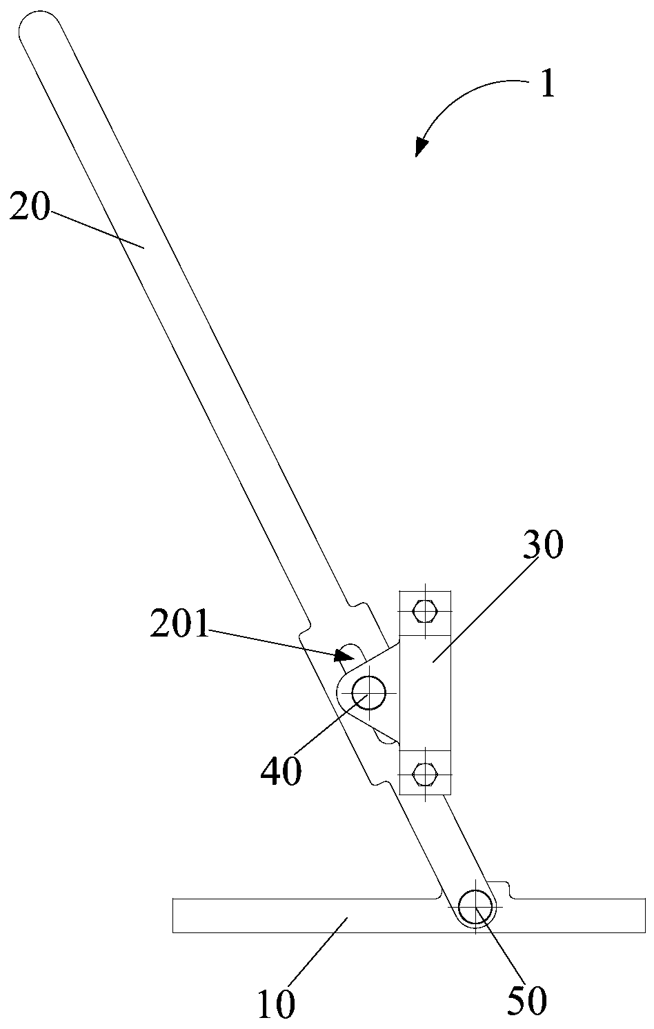 Concrete piston dismounting and mounting tool