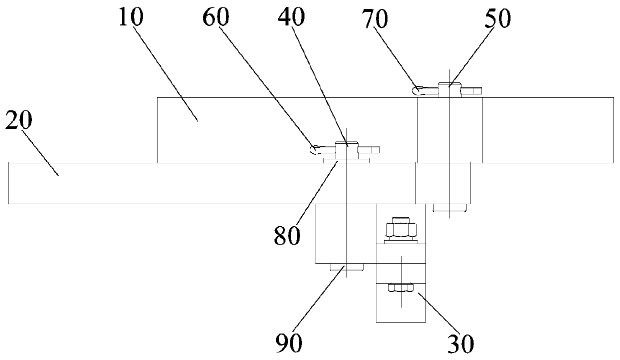 Concrete piston dismounting and mounting tool