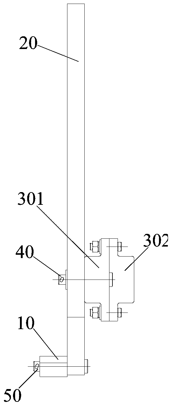 Concrete piston dismounting and mounting tool