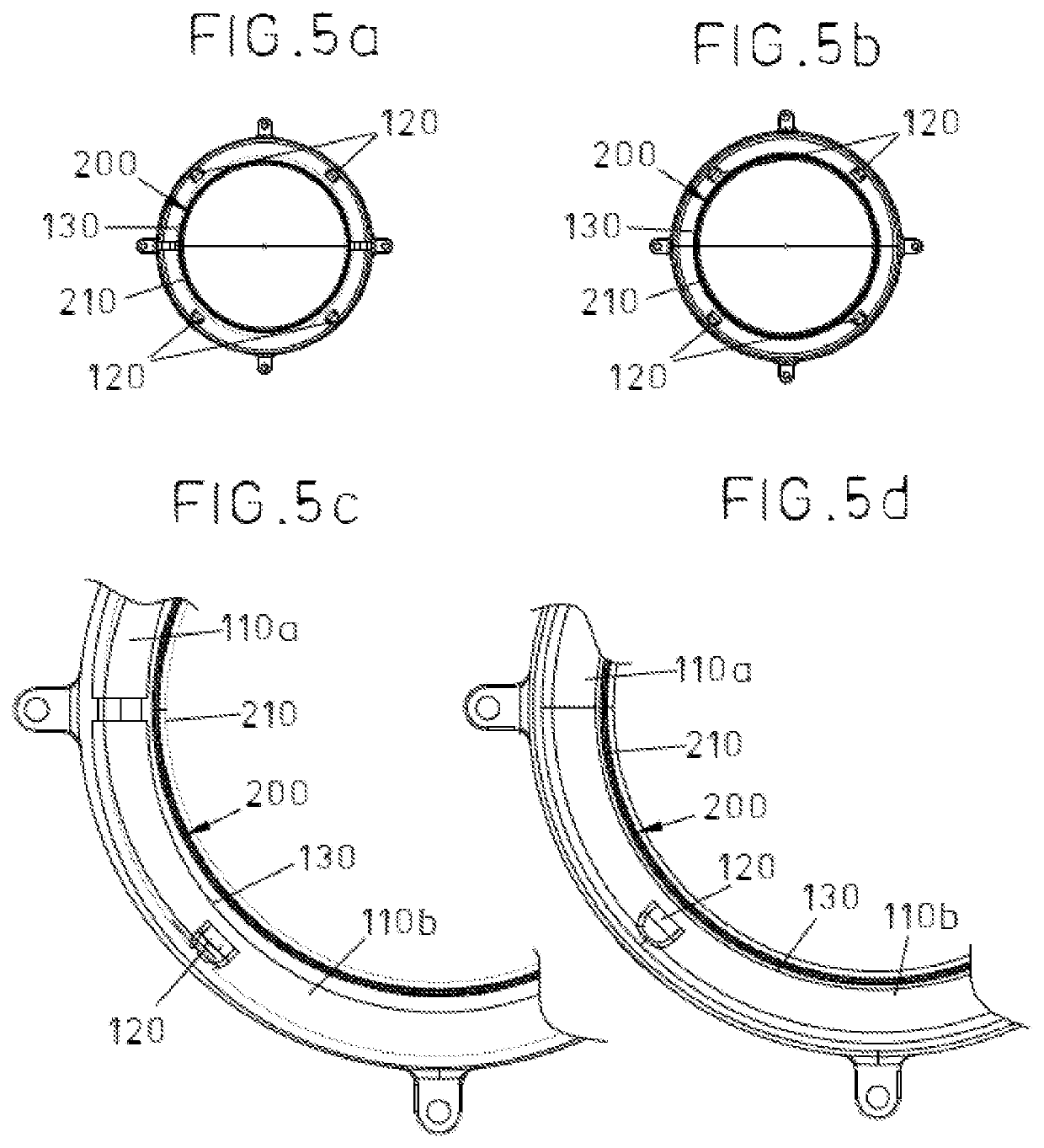 Washing arrangement for washing a surface of a target device and method for washing a surface of a target device using said washing arrangement