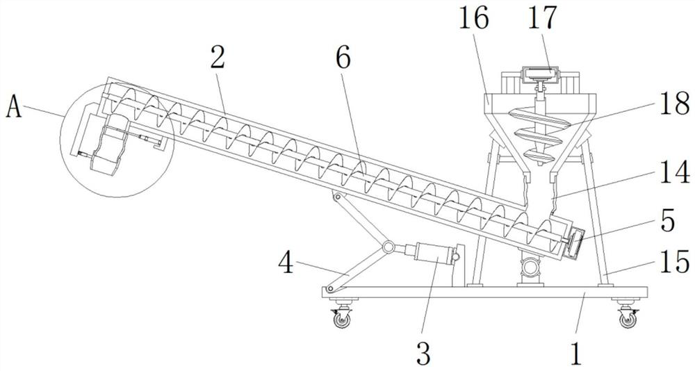 Feeding equipment for cement product injection molding