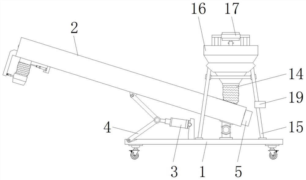 Feeding equipment for cement product injection molding