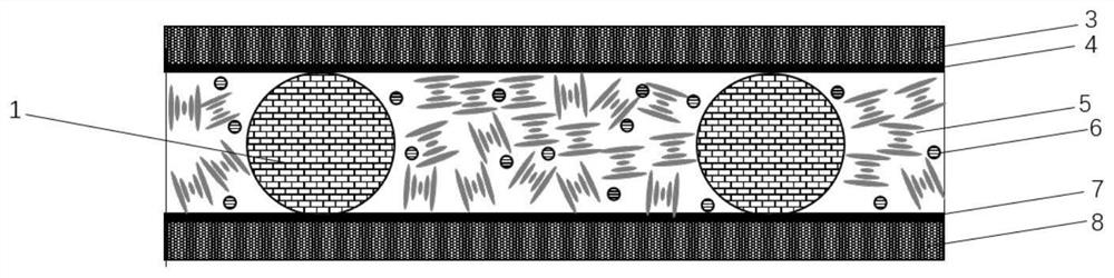 A kind of modified spacer powder and its preparation method and a kind of liquid crystal tablet