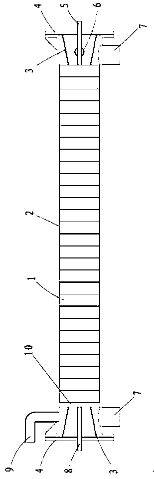 Electro-catalytic oxidation material for wastewater treatment, preparation method and application