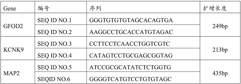 Breast cancer prognosis related gene mutation test kit and use method thereof