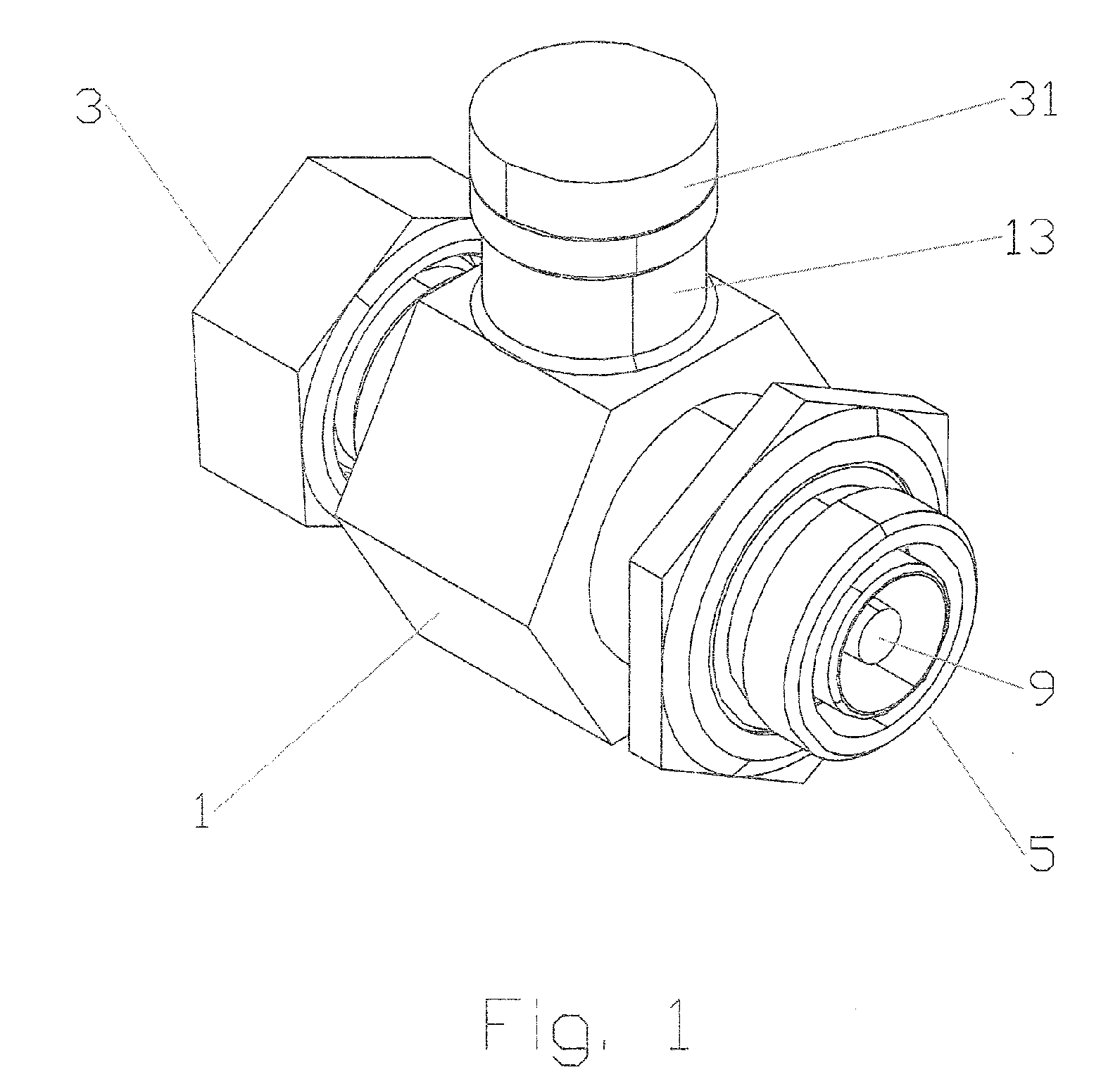 Offset Planar Coil Coaxial Surge Suppressor