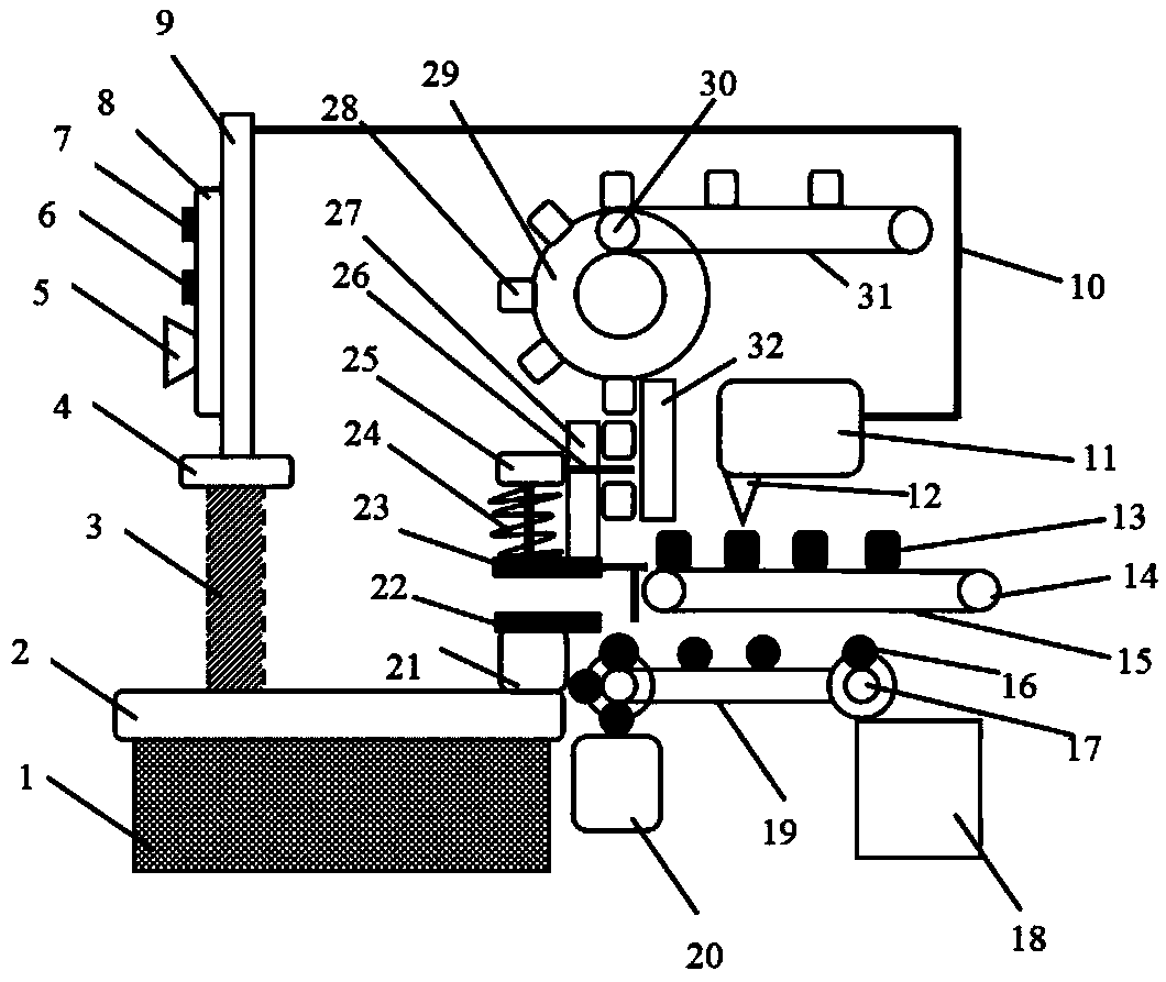 Self-service fingertip blood sampling device for laboratory medicine