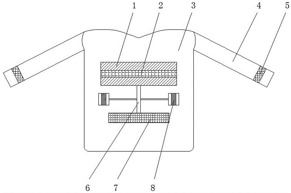 Clothes with health monitoring function