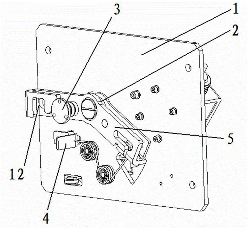 Door lock device of safety door system of interurban railway station