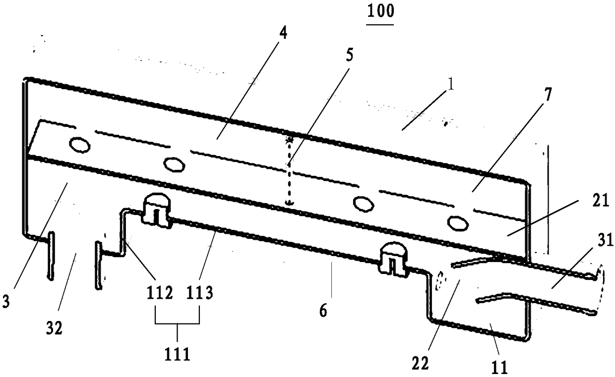 Engine cooling system, box used for engine cooling system and operation machine