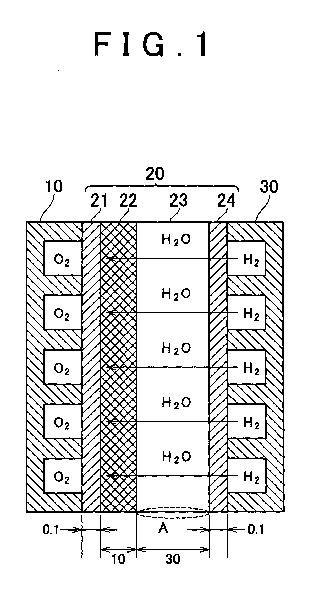 Electrolyte membrane for fuel cell operable in medium temperature range, fuel cell using the same, and manufacturing methods therefor