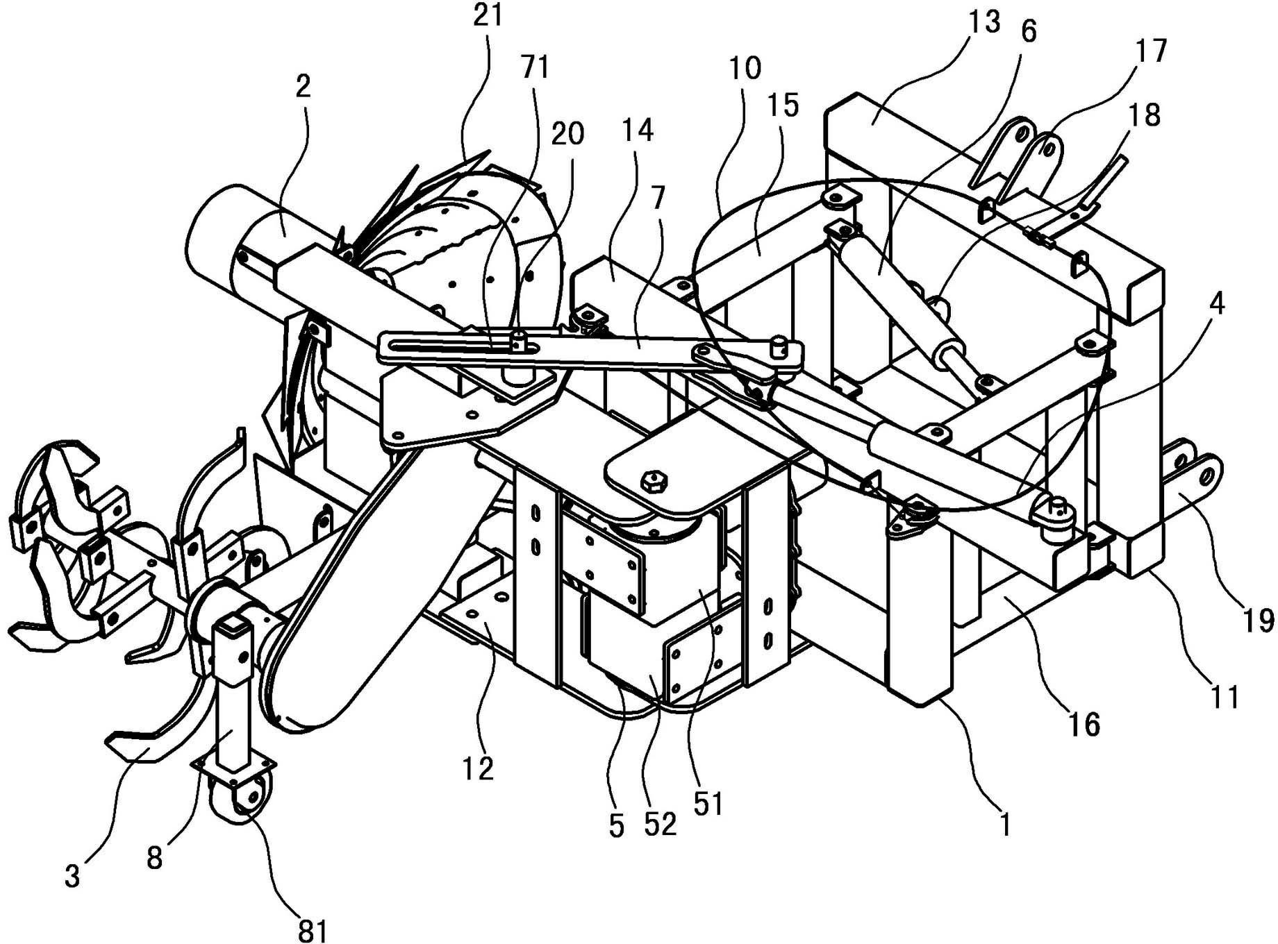 Ridger capable of forming ridge through overturn and reverse push