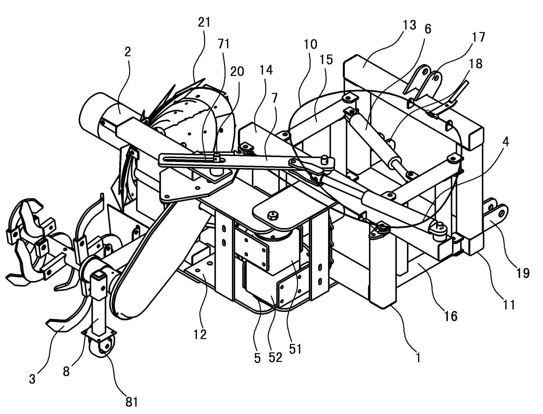 Ridger capable of forming ridge through overturn and reverse push