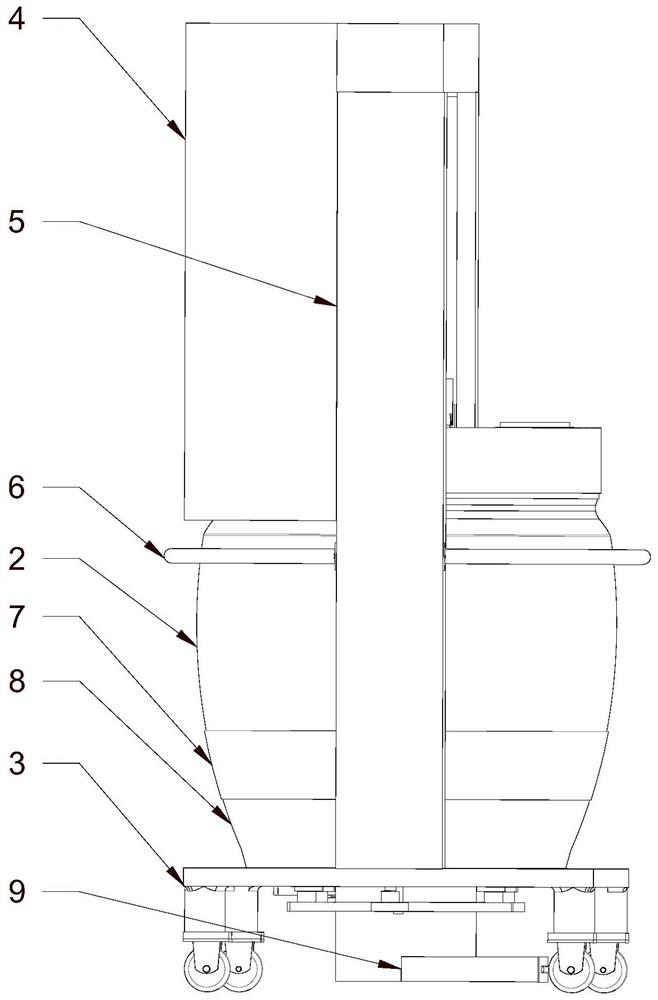 Cured meat baking equipment