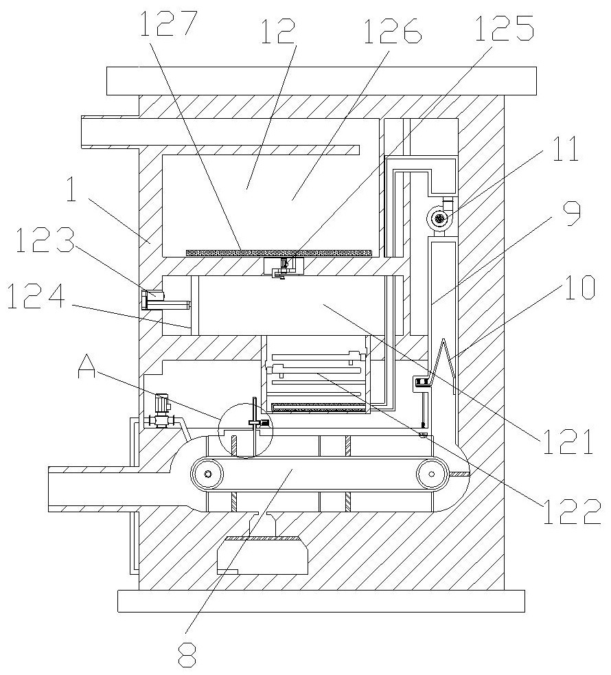 High-efficiency low-temperature denitration device for high-dust flue gas