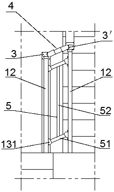 Assembly integrated stair protection device