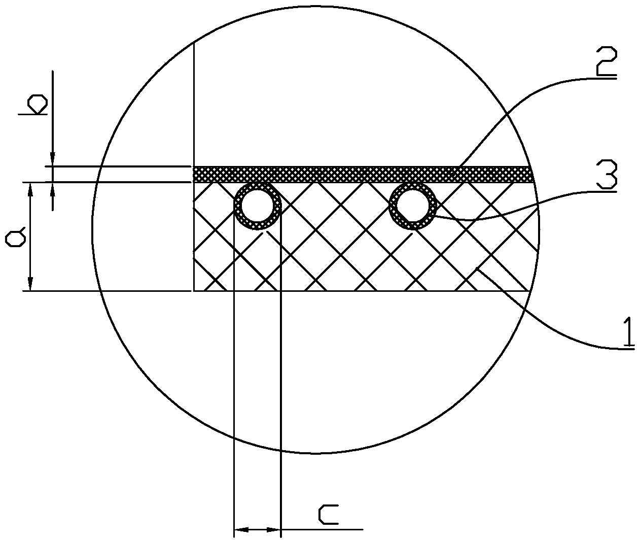 Glass reinforced plastic-lined pipe and production method thereof