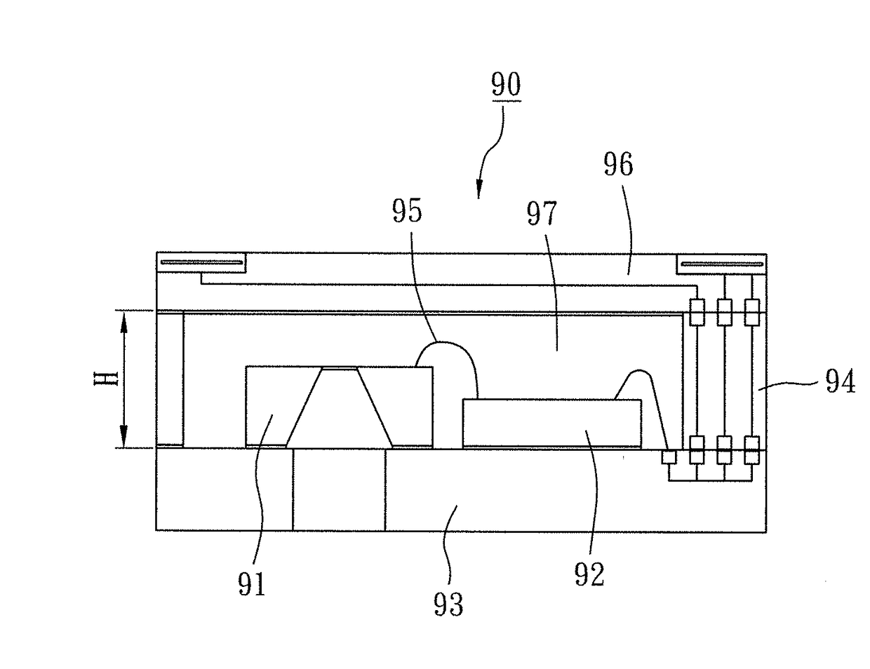 MEMS microphone package