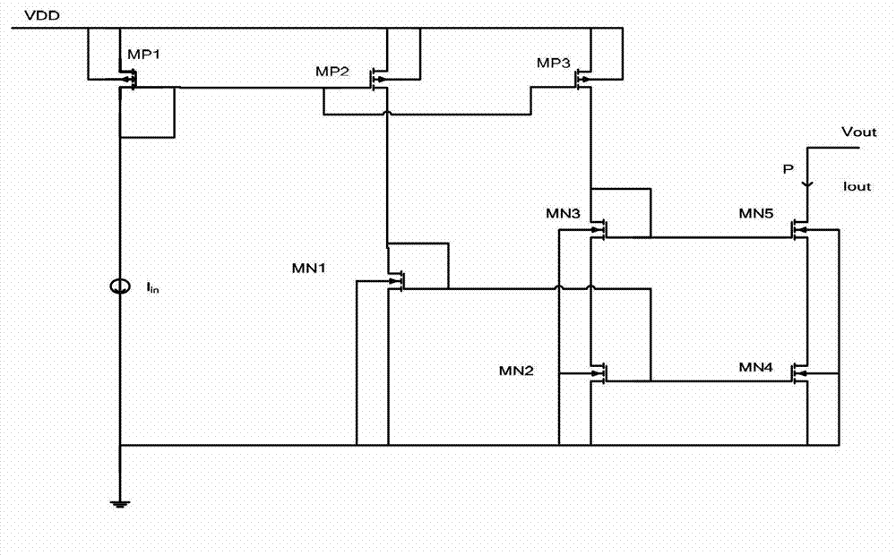 Low voltage current mirror