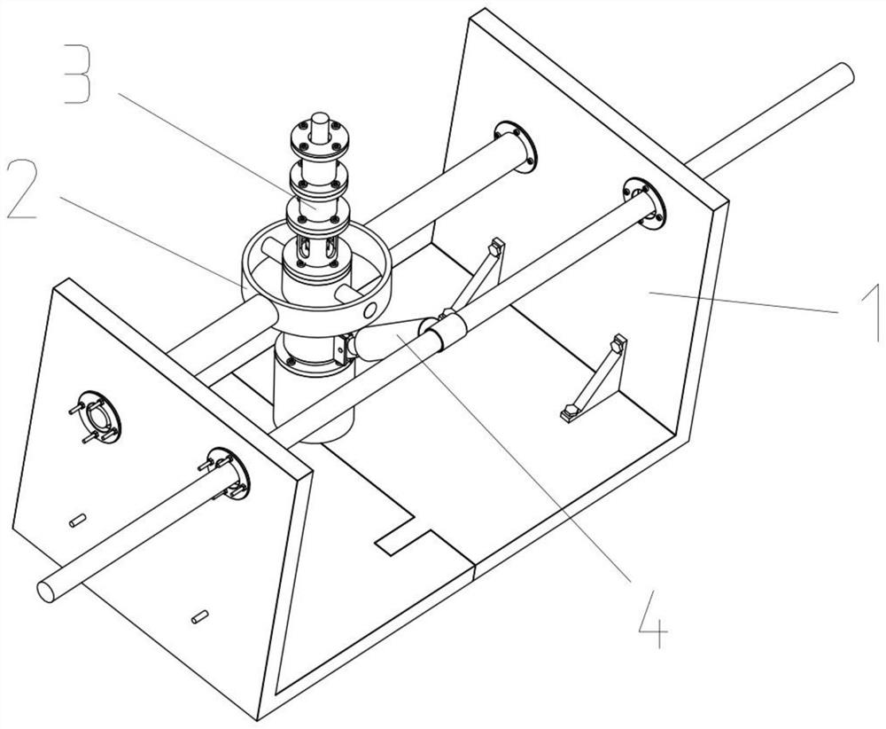 Tilt rotor testing device