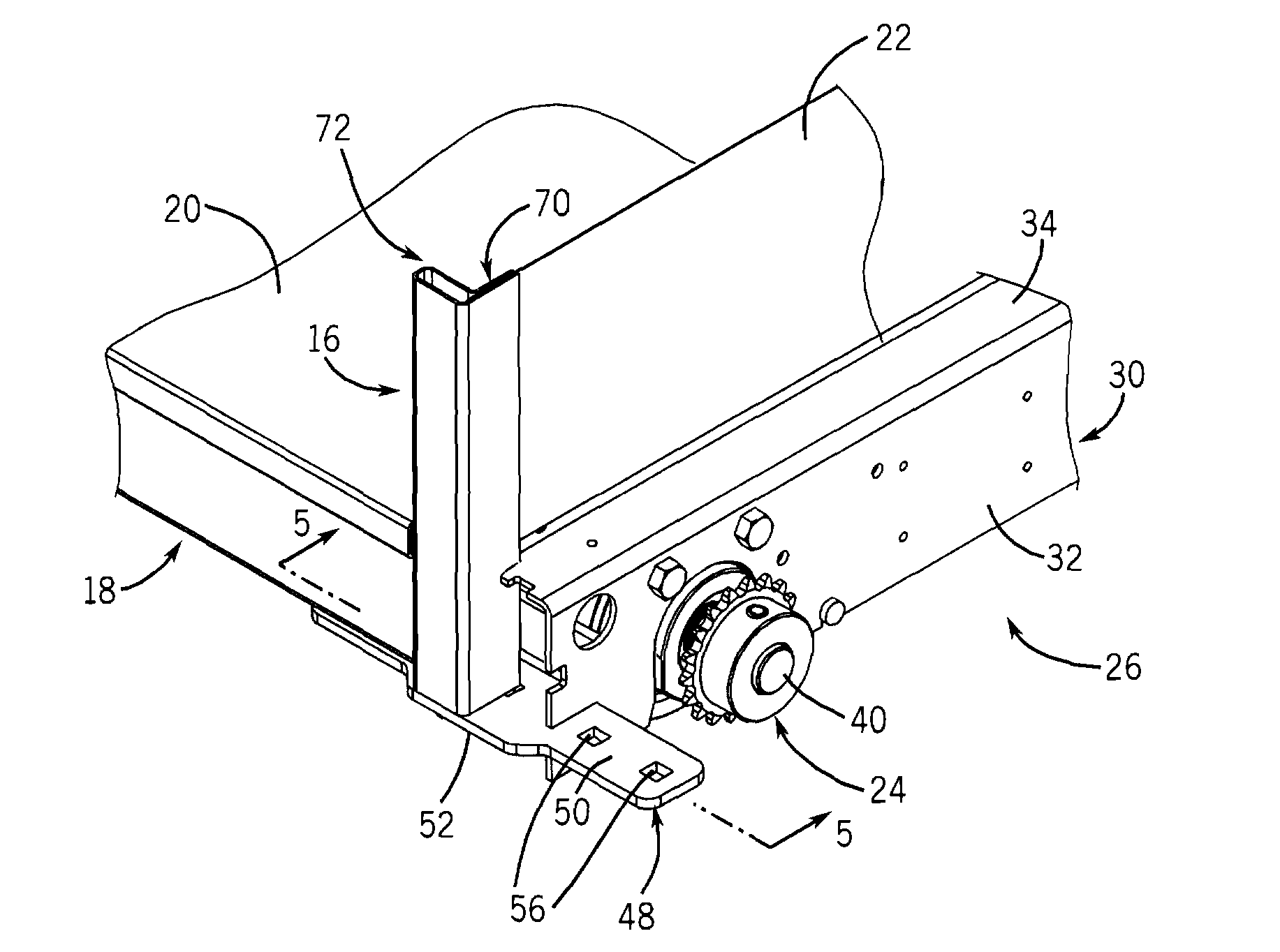 Carriageless Mobilized Storage Unit For Use In A Mobile Storage System