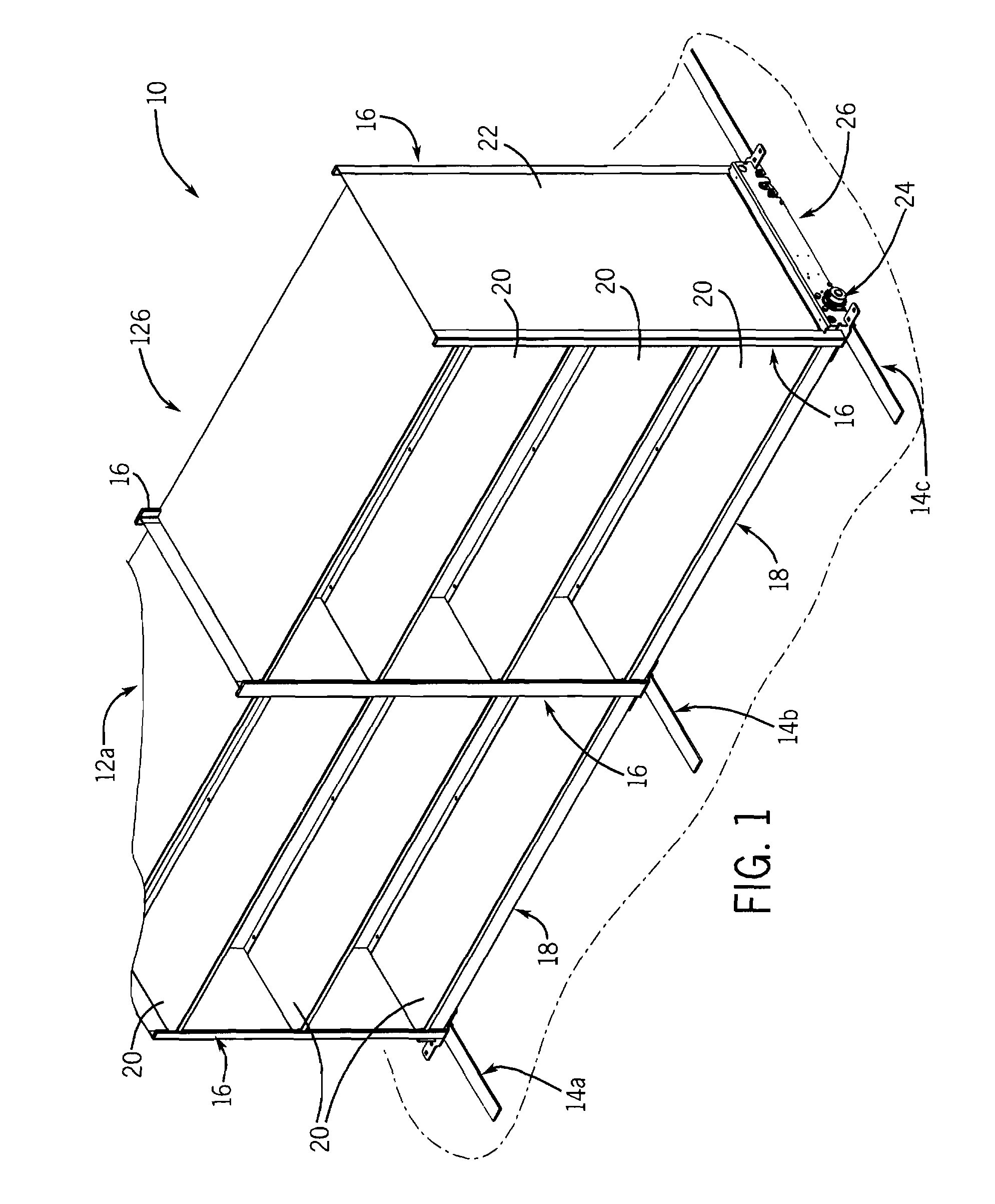 Carriageless Mobilized Storage Unit For Use In A Mobile Storage System