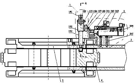 Seesaw type hydraulic control plug reversing reset device of power tongs