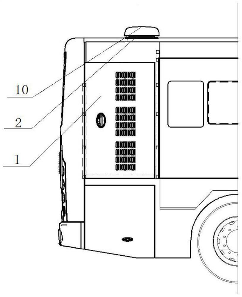 High-pressure system cabin with good heat dissipation effect