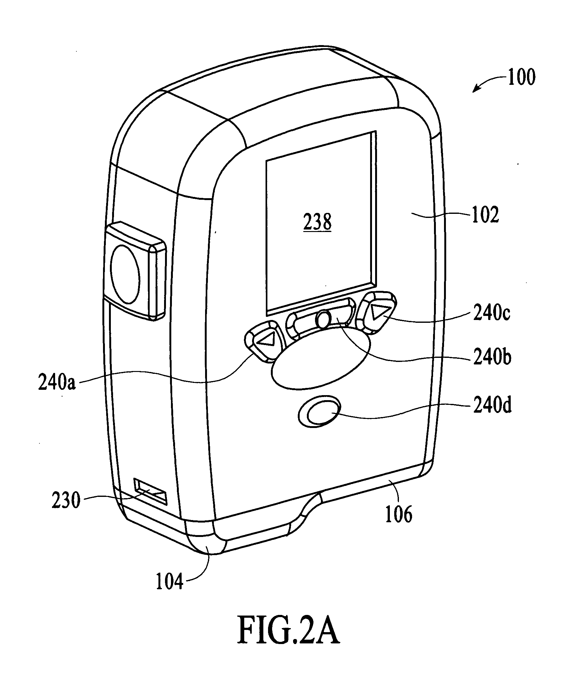 Integrated meter for analyzing biological samples