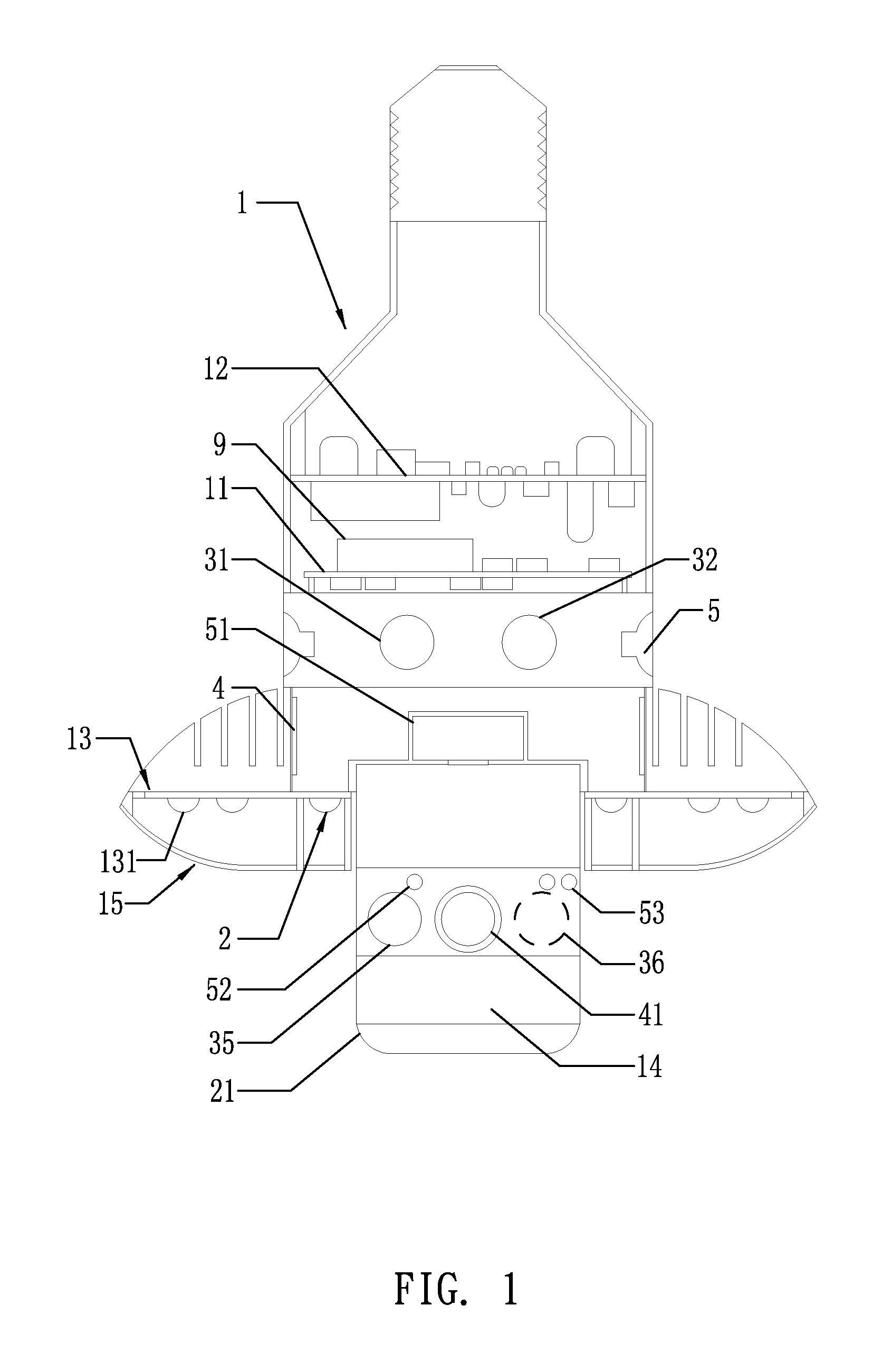 Multifunctional home monitoring system combined with lighting device