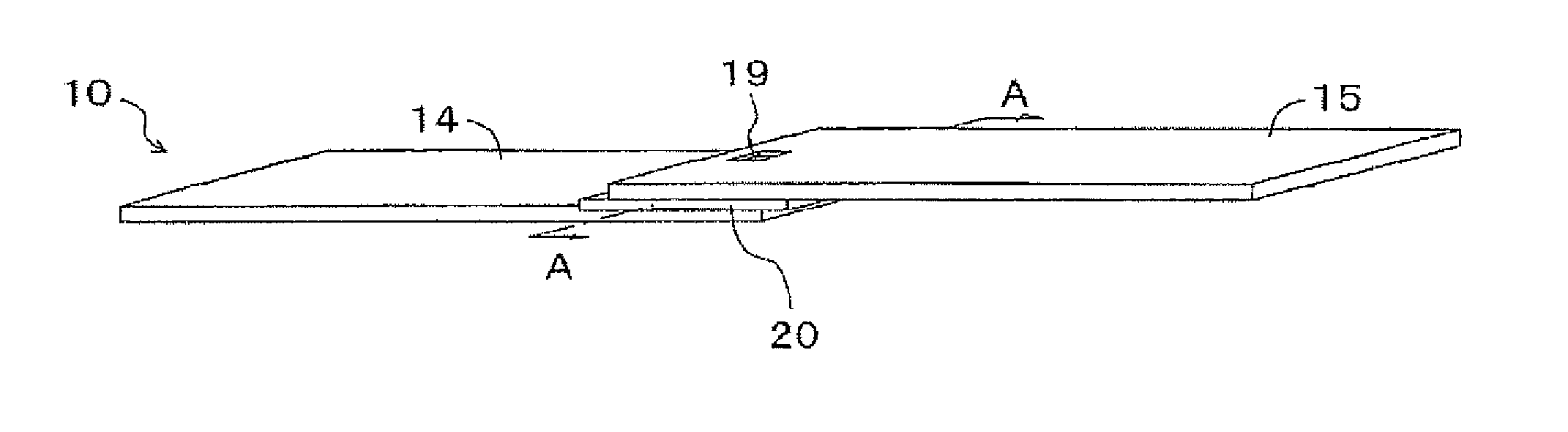 Electrode lead connection body, nonaqueous electrolyte electricity storing device and method of manufacturing the same