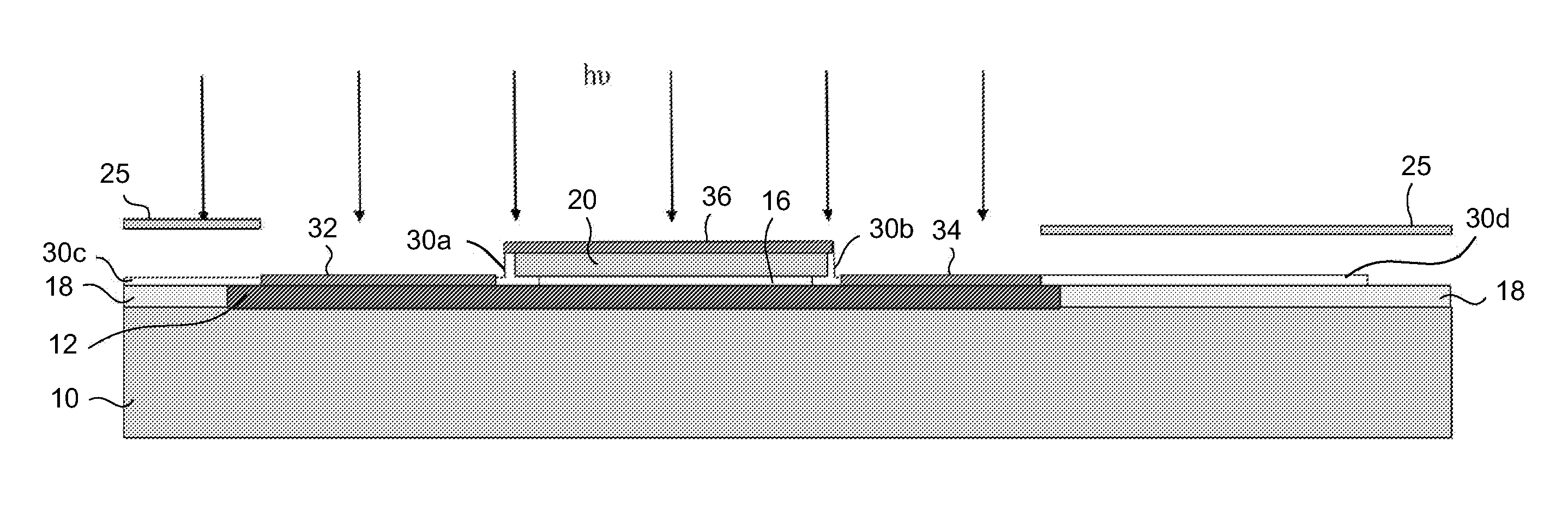 MOS transistor with self-aligned source and drain, and method for making the same