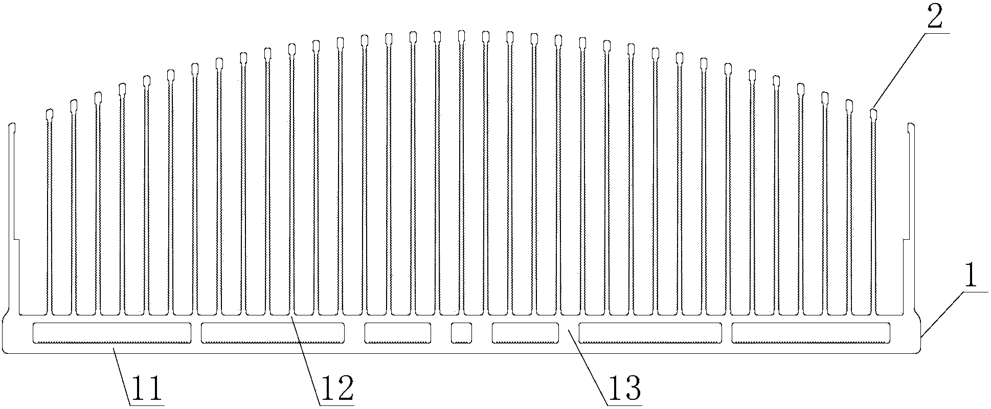 Plated LED radiator