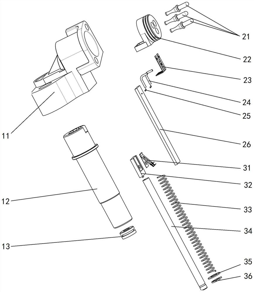 Brake, braking shoe pad abrasion alarm mechanism and alarm method thereof and EBS system