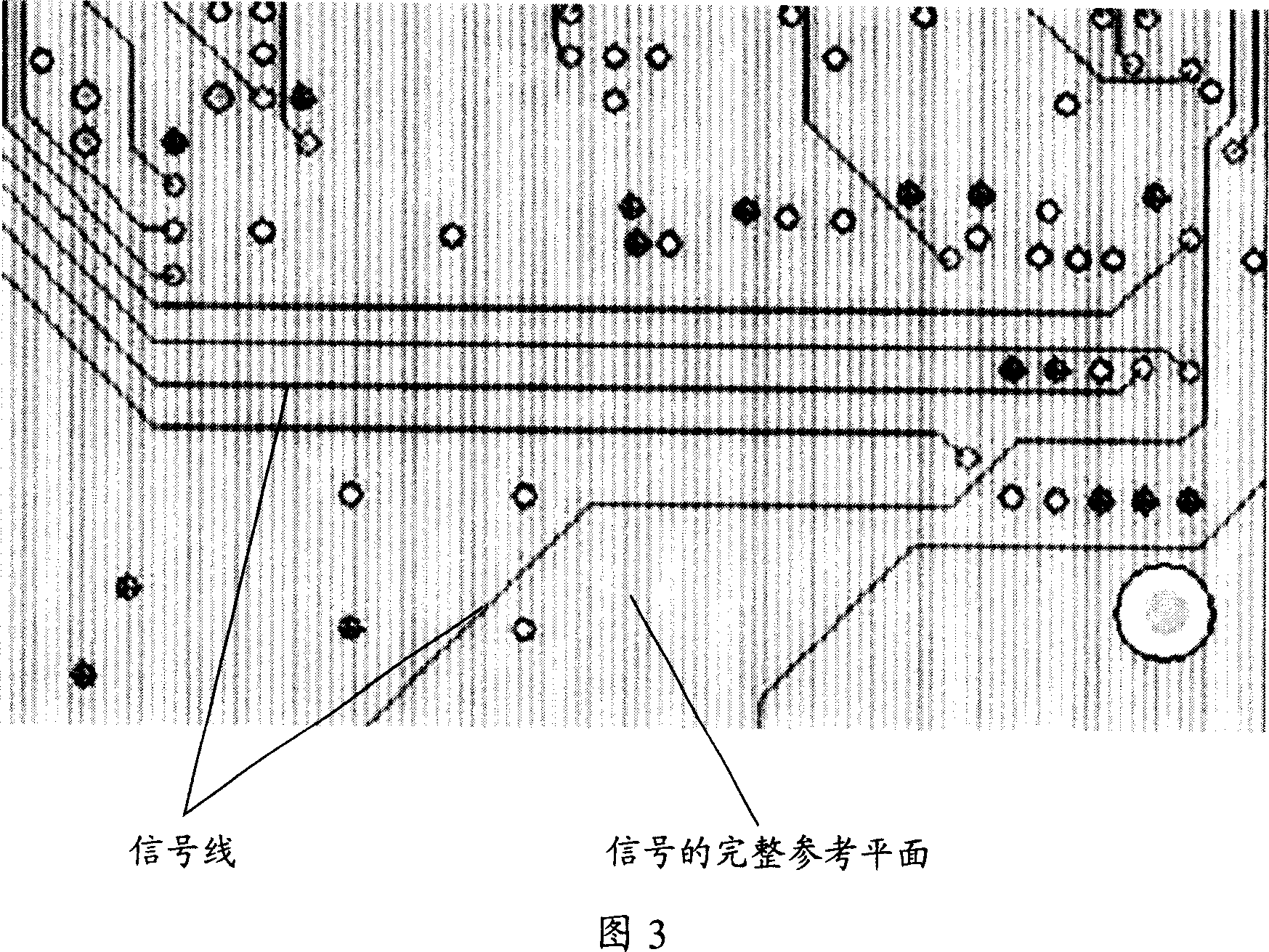 Wiring method for printed circuitboard and printed circuitboard