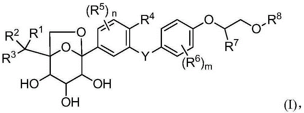 Glucopyranosyl derivative and application thereof in medicines